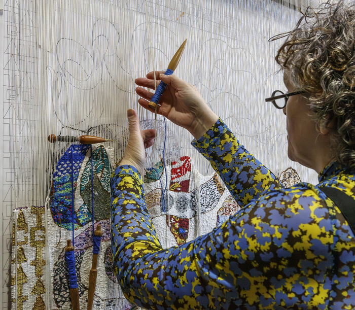 Artist, Lorna Donlon marries art and science to build trust and foster new connections between women and girls from minority communities in Ireland and biomedical health researchers.